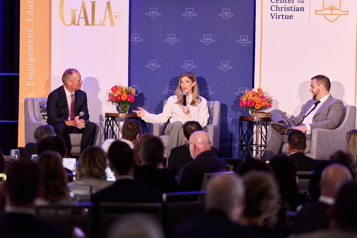 2025 Cleveland Gala · Luke Barnett, Allie Beth Stuckey and Aaron Baer