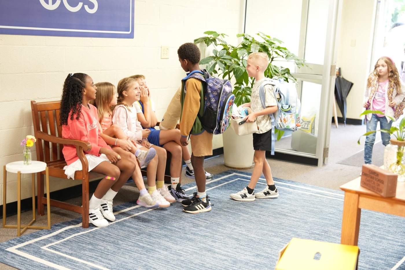 Students at an Ohio Christian Education Network school